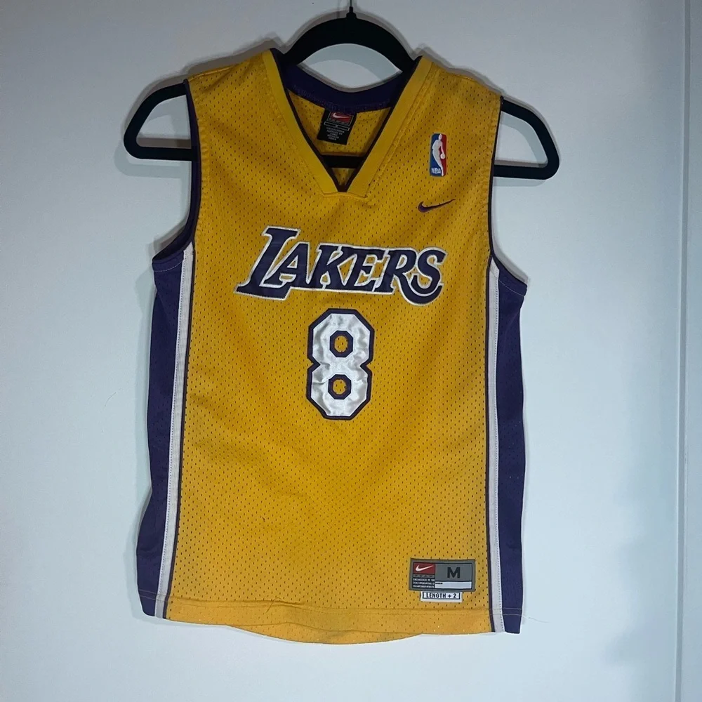 Nike Lakers Yellow Basketball Jersey
